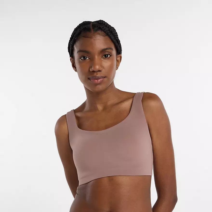 NB ATHLETICS HARMONY BRA - Earth Shadow
