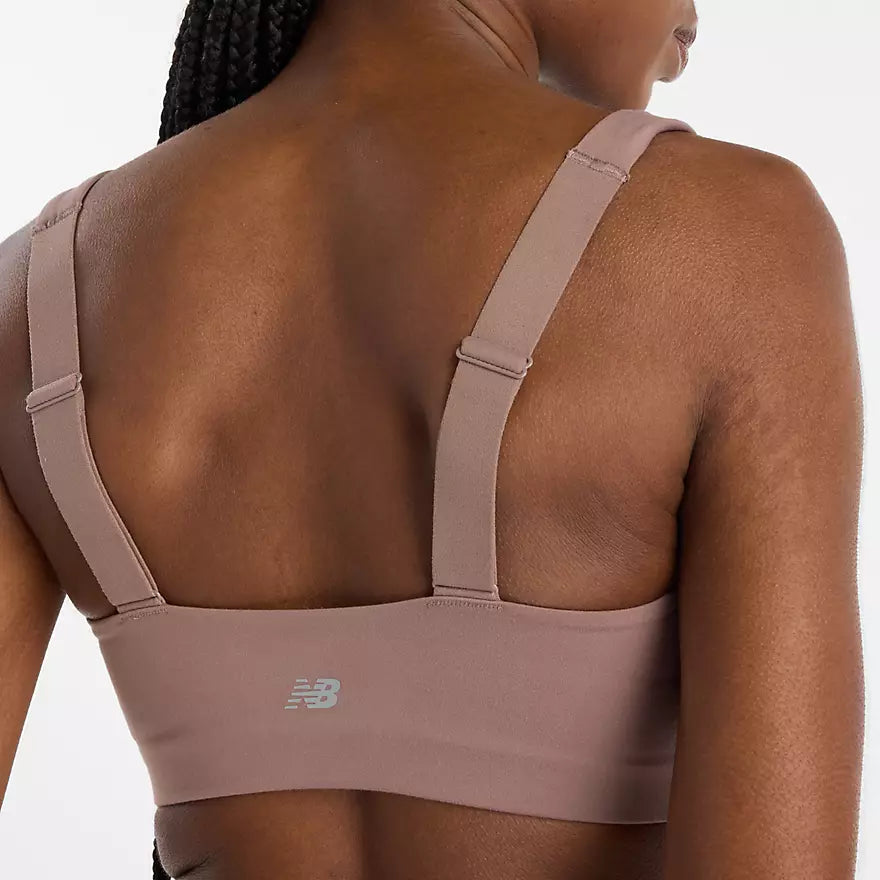 NB ATHLETICS HARMONY BRA - Earth Shadow