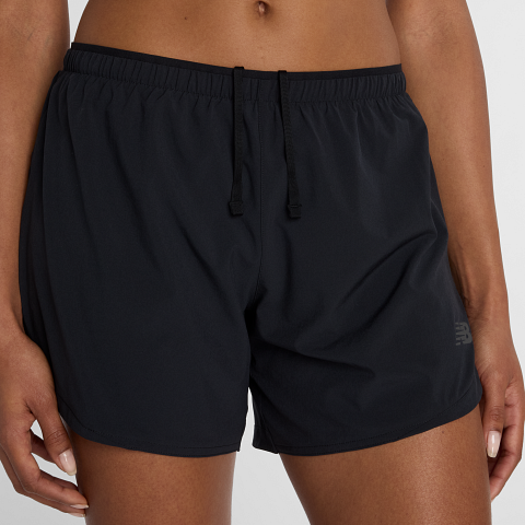 Women's NB Athletics RC Essential 5in Short - Black