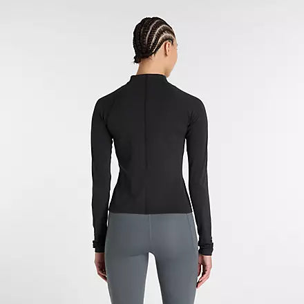 Women's New Balance Harmony Fitted Full Zip - Black