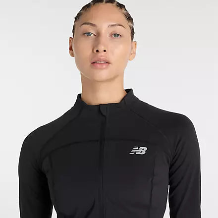 Women's New Balance Harmony Fitted Full Zip - Black