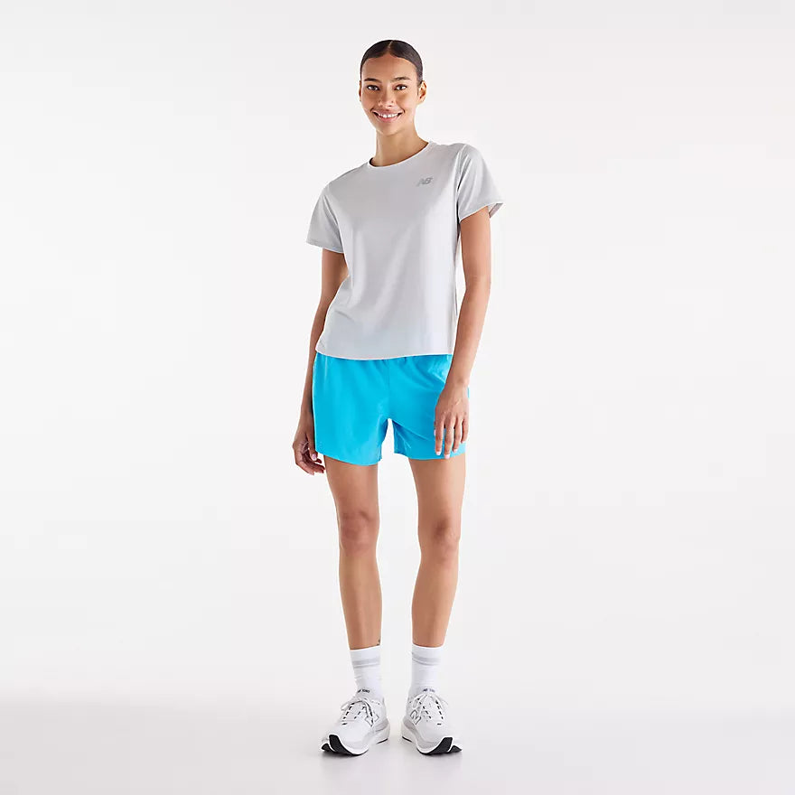 Women's NB Athletics RC 5in Short - Blue