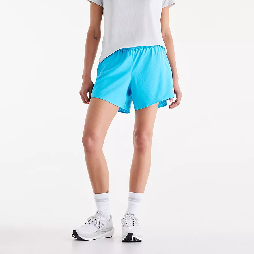 Women's NB Athletics RC 5in Short - Blue