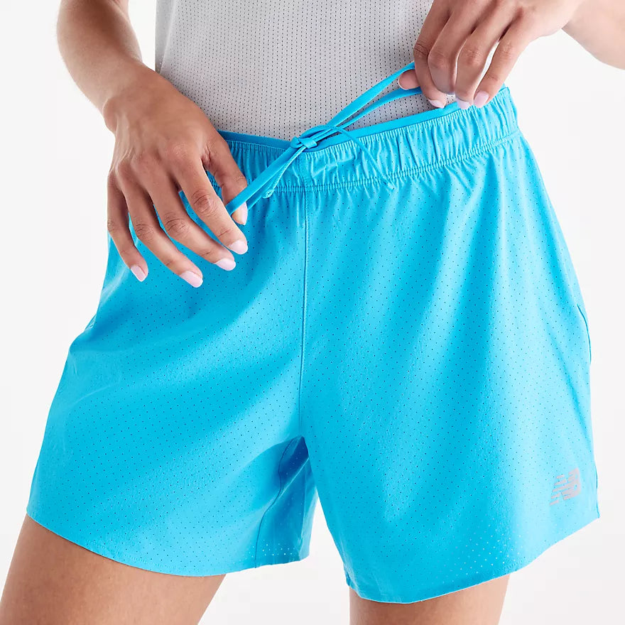 Women's NB Athletics RC 5in Short - Blue