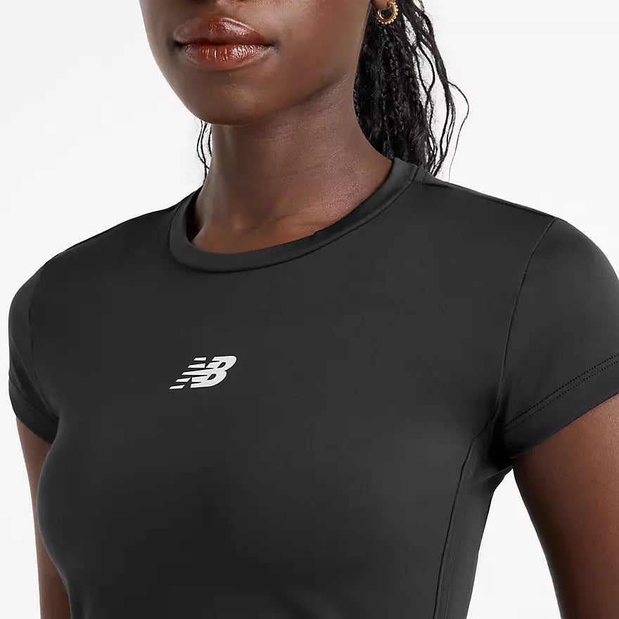 NEW BALANCE HARMONY FITTED SS - Black