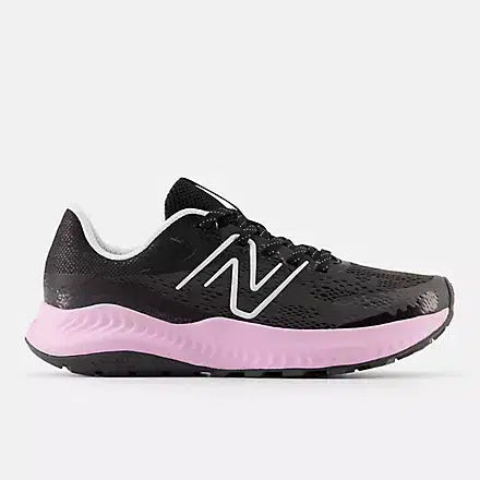 New Balance Women&#39;s DynaSoft Nitrel V5 Trail Running Shoes - Black with lilac cloud and light surf-New Balance