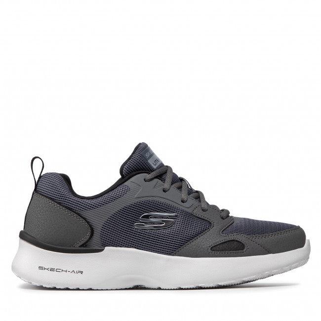 Skechers Men&#39;s Skech-Air Dynamight Athleisure Shoes - Charcoal-Skechers