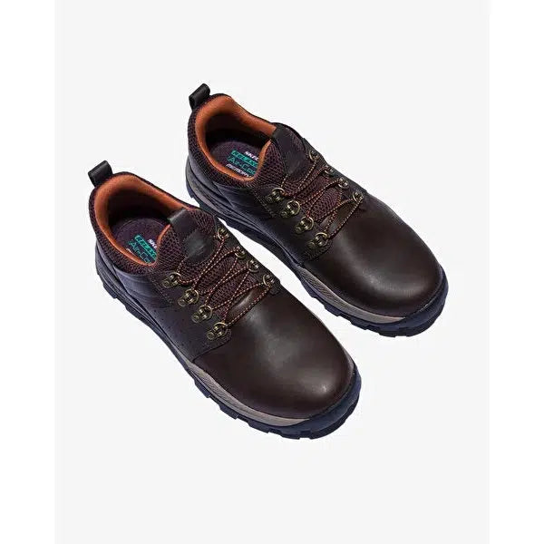 Skechers Men&#39;s Riglen - Albano Road Walking Shoes - Chocolate-Skechers