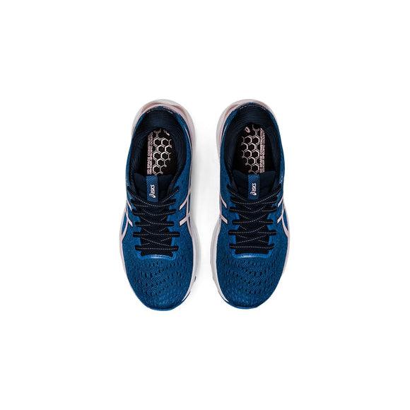 Women&#39;s Gel-Nimbus 24 Road Running Shoes-French Blue/Barely Rose-Asics