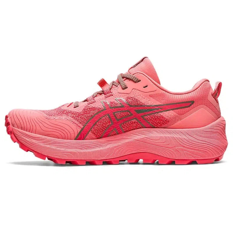 Women's Gel-Trabuco 11 Trail Running Shoes - Pink Grapefruit/Ivy-Asics