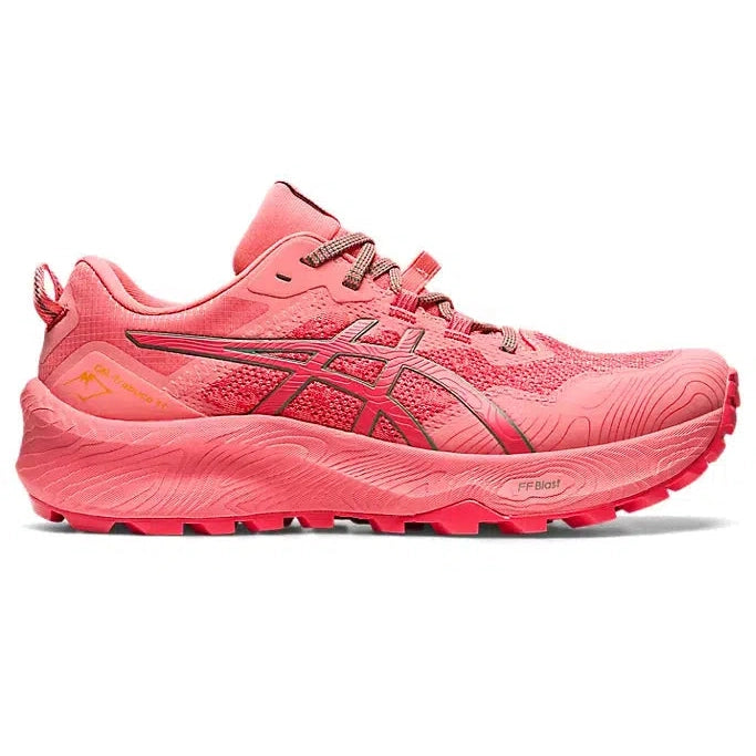 Women's Gel-Trabuco 11 Trail Running Shoes - Pink Grapefruit/Ivy-Asics