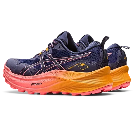Women&#39;s Trabuco Max 2 Trail Running Shoes - Midnight/Papaya-Asics
