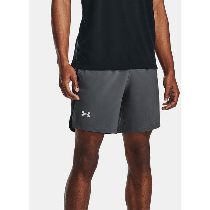 Under Armour Men's Launch Run 7 inch Shorts - Gray-Under Armour