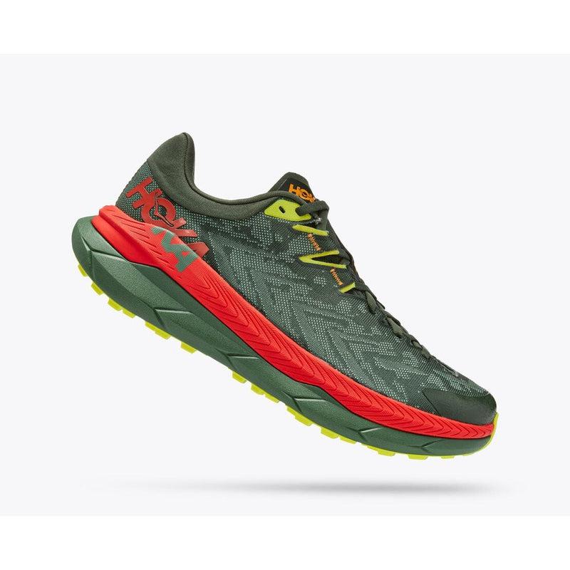 Hoka Men&#39;s Tecton X Trail Running Shoes - Thyme / Fiesta-Hoka