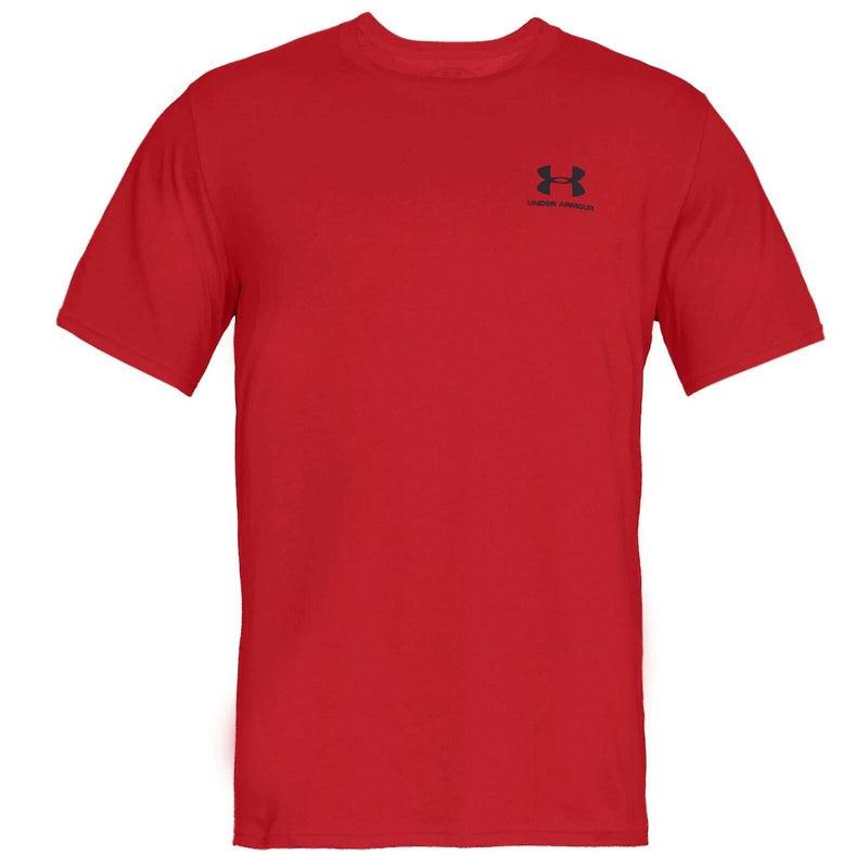 Under Armour Men&#39;s Sportstyle Left Chest - Red-Under Armour