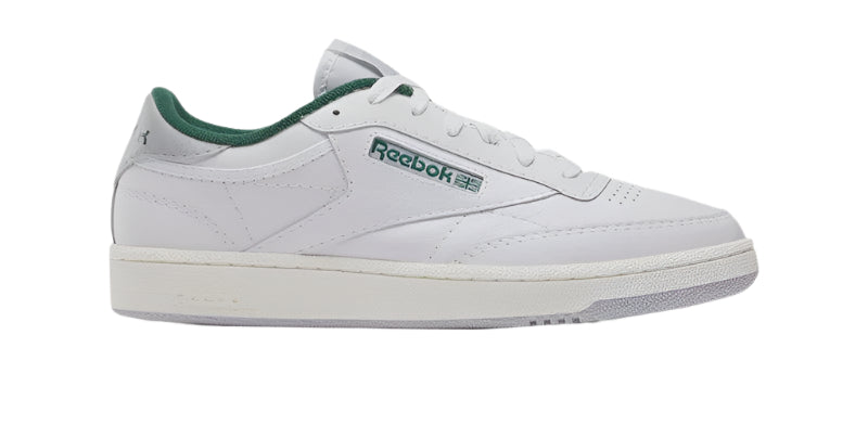 Reebok-U-Club C 85 - FTWR WHITE/CHALK/DARK GREEN-Reebok