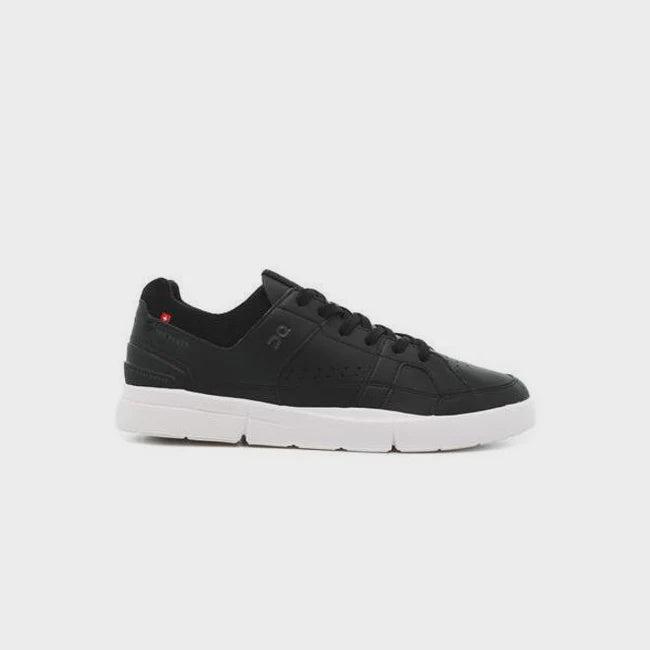 ON Men&#39;s &#39;The Roger Clubhouse Court Shoes-Black/White-On