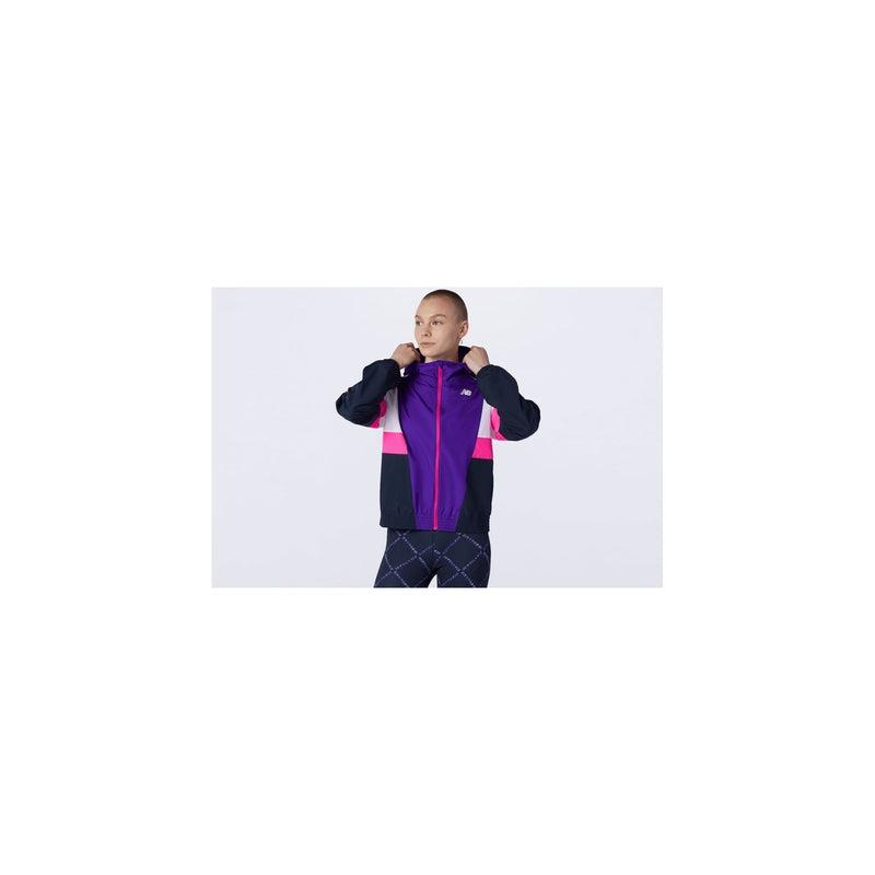 New Balance Women's Fast Flight Jacket- Deep Violet-New Balance