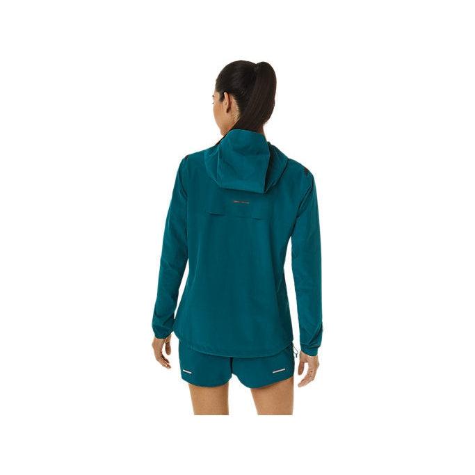 Asics Women&#39;s Accelerate Waterproof 2.0 Jacket - Velvet Pine-Asics