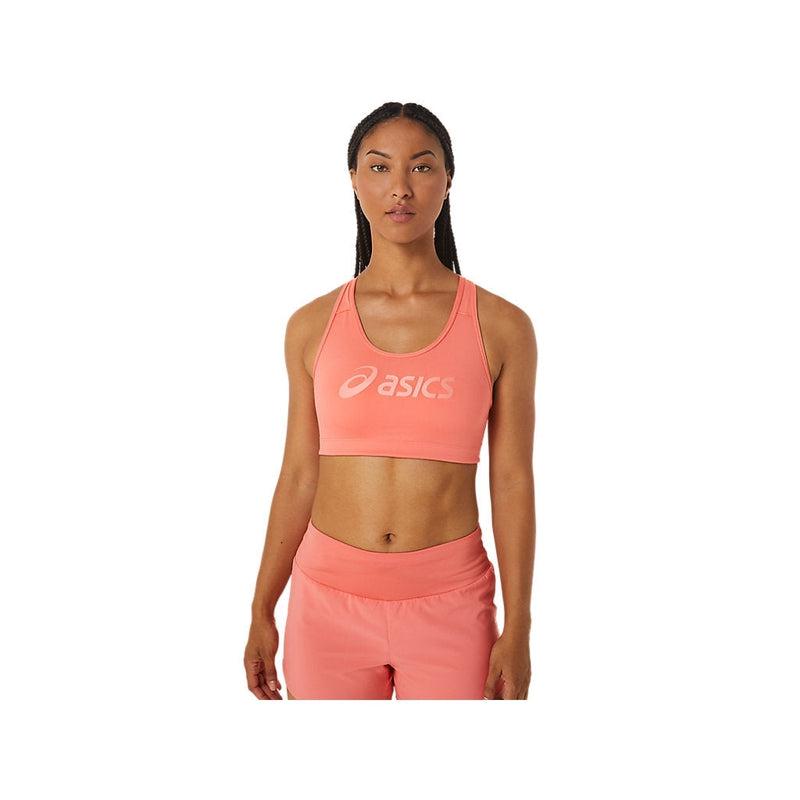 Asics Women&#39;s Core Logo Bra- Pixel Pink-Asics