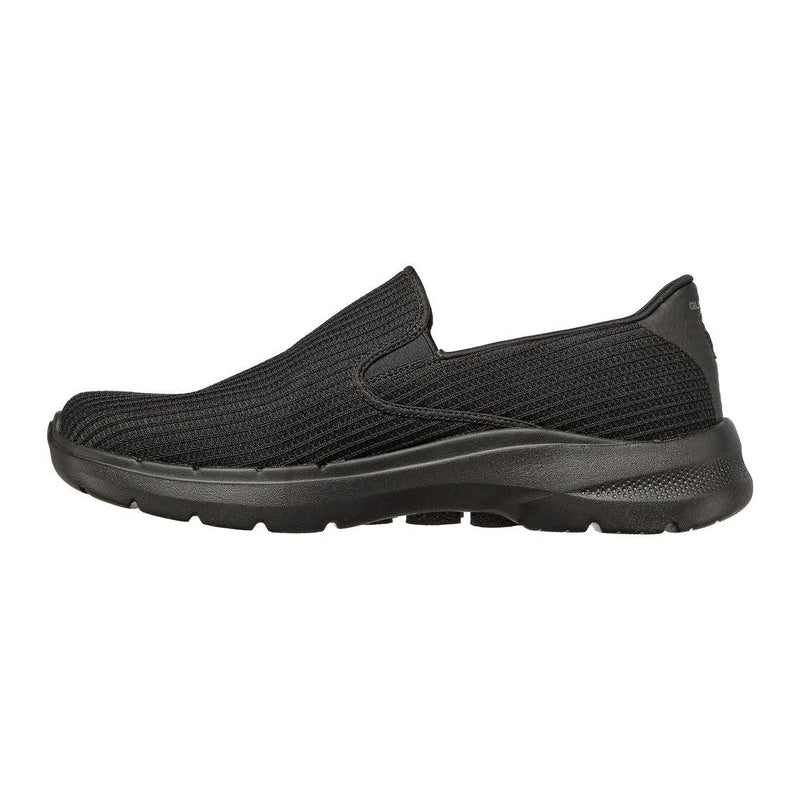 Skechers Men&#39;s Go Walk 6 Road Walking Shoes - Black/Black-Skechers