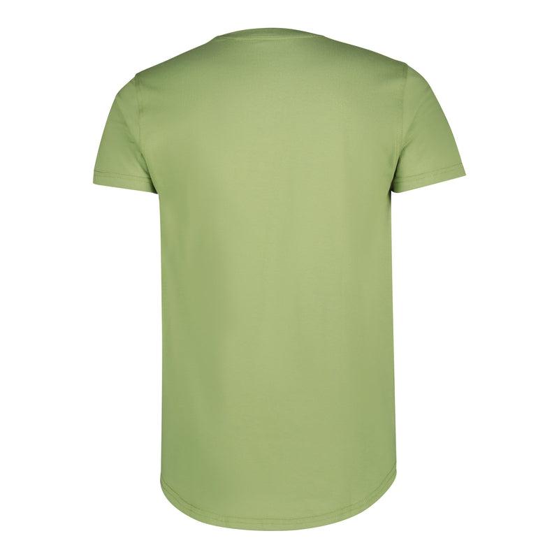 Olympic Casual combed cotton short sleeve tee – African sage-Olympic