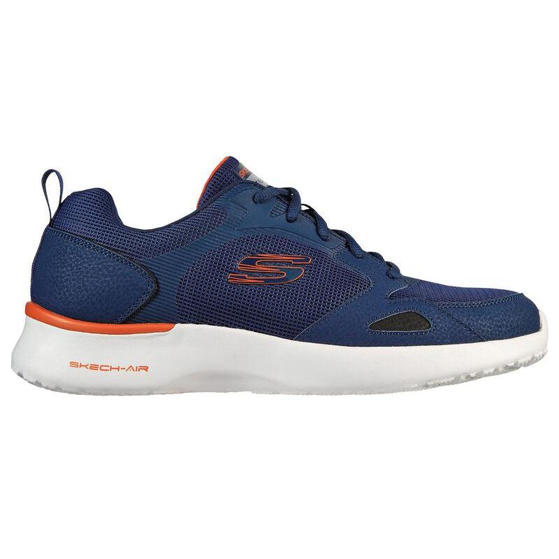 adopteren Mew Mew Inpakken Skechers Men's Skech-Air Dynamight Athleisure Shoes - Navy/Orange - The  Athlete's Foot