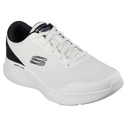 Men&#39;s Skech-Lite Pro Road Walking Shoes - White/Black-Skechers