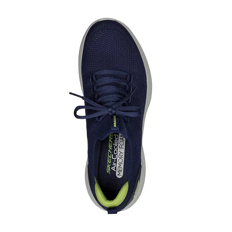 Men s Skech Lite PRO Navy Lime The Athlete s Foot