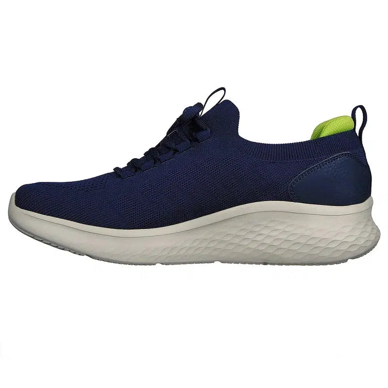 Skechers Men's Skech-Lite PRO Road Walking Shoes - Navy Lime-Skechers
