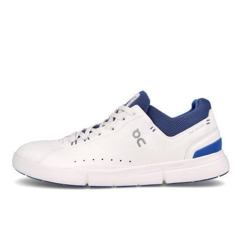 ON Men&#39;s CloudRoger Advantage Court Shoes-White/Cobalt-On