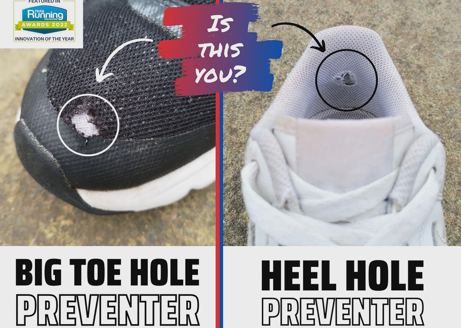 Big Toe Hole Preventer