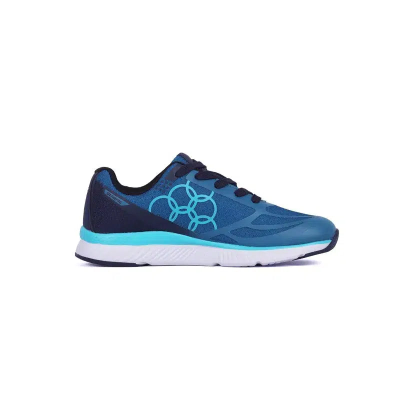 Olympic Kids Bounce Road Running Shoes - Teal/White (31.ODW980E)-Olympic
