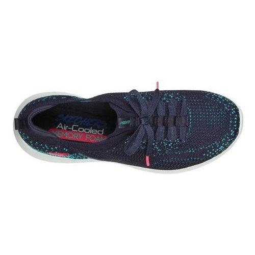 Skechers Women&#39;s Ultra Flex- Twilight Twinkle Road Walking Shoes- Navy/Blue-Skechers