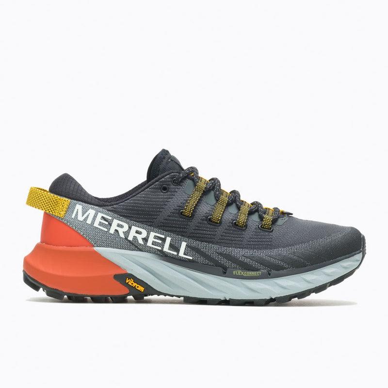 Merrell Men&#39;s Agility Peak 4 Trail Running Shoe - Black/Highrise-Merrell