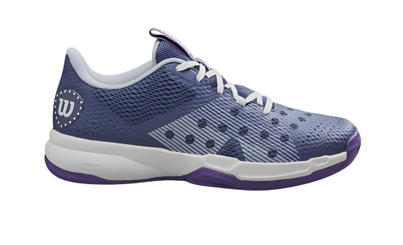 WILSON LADIES HURAKN TEA, - DEEP COBALT/WHITE/LILAC-Wilson
