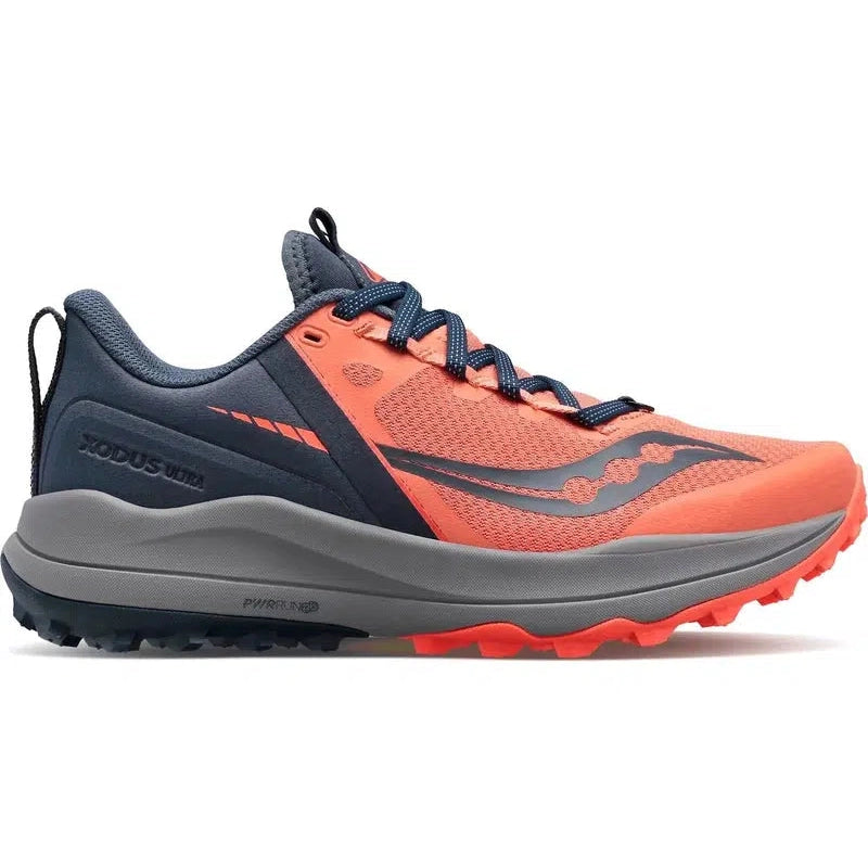 Saucony Women&#39;s Xodus Ultra Trail Running Shoes-Orange-Saucony