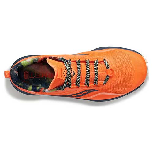Saucony Women&#39;s Peregrine 12 Trail Running Shoes - Campfire Story / Orange-Saucony