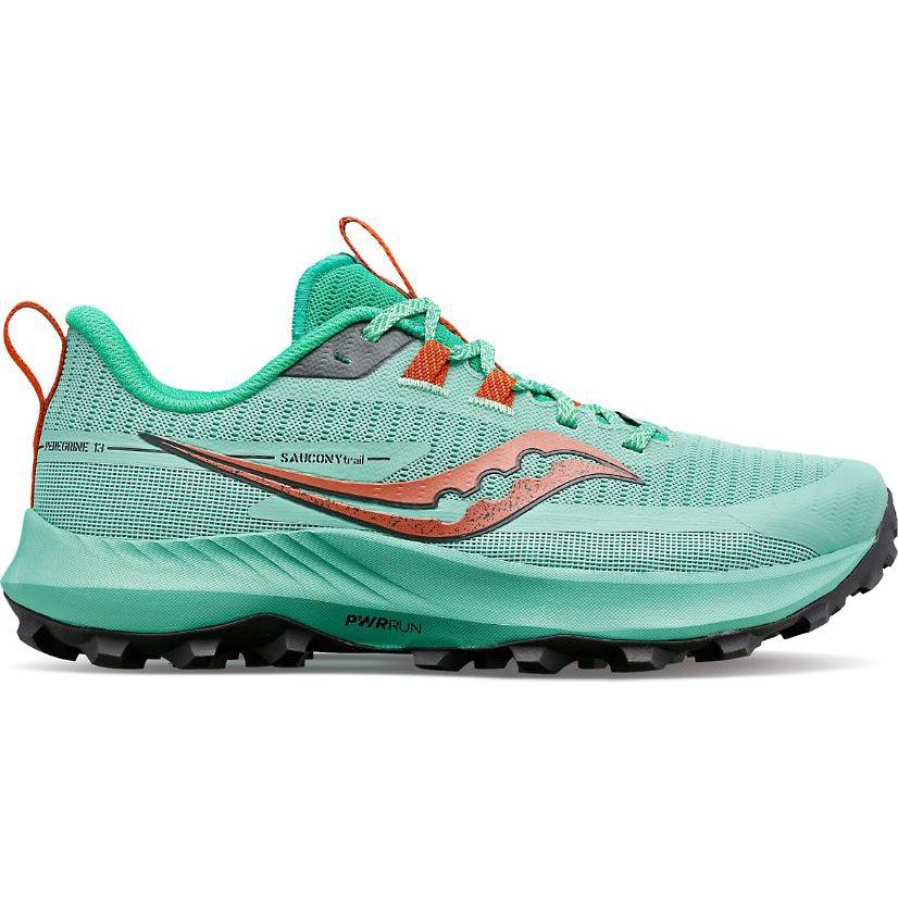 Saucony Women&#39;s Peregrine 13 Trail Running Shoes - SPR/CAN-Saucony