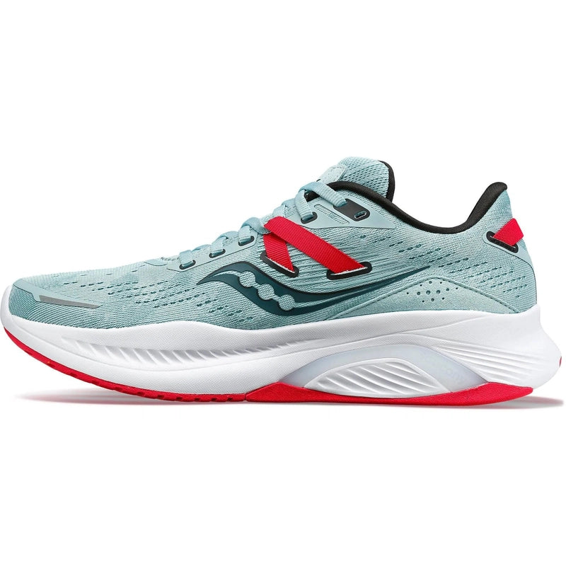 Saucony Women&#39;s Guide 16 Road Running Shoes -MINERAL/ROSE-Saucony