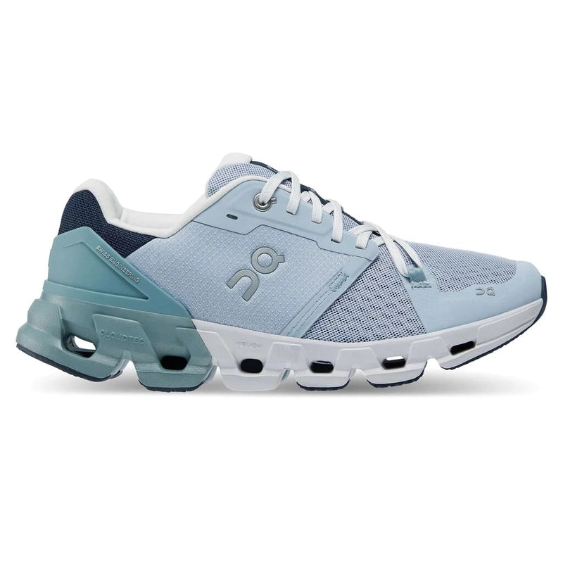 ON Women&#39;s CloudFlyer 4.0 Fit Road Running Shoes - Nimbus/Cobble-On