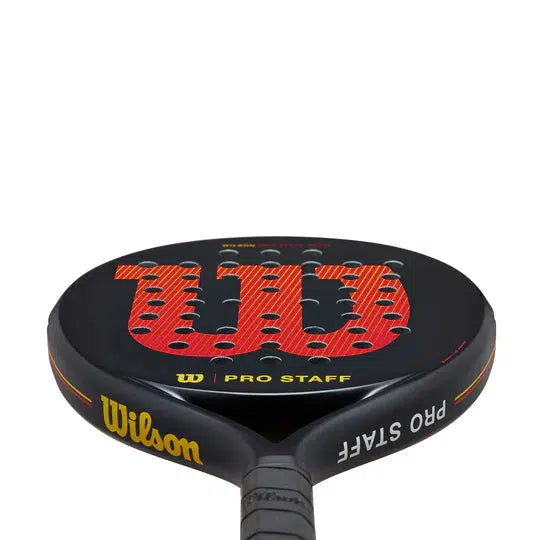 Wilson Pro Staff Team V2 Padel Racket - Black/Red (WR112311U2)-Wilson