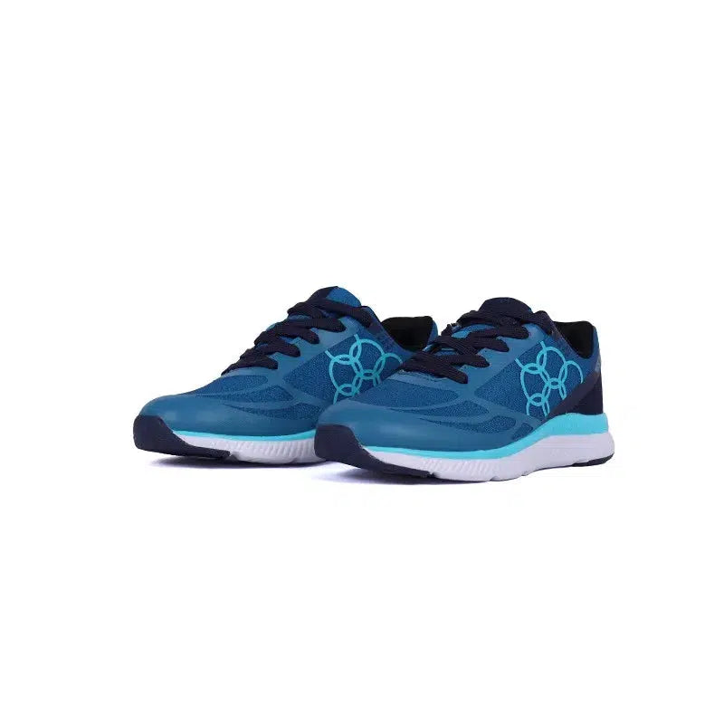 Olympic Kids Bounce Road Running Shoes - Teal/White (31.ODW980E)-Olympic