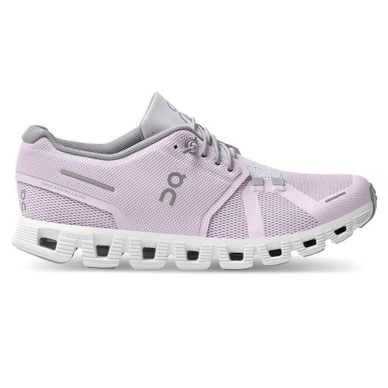 ON Women's Cloud 5 Road Running Shoes- Lily Frost-On