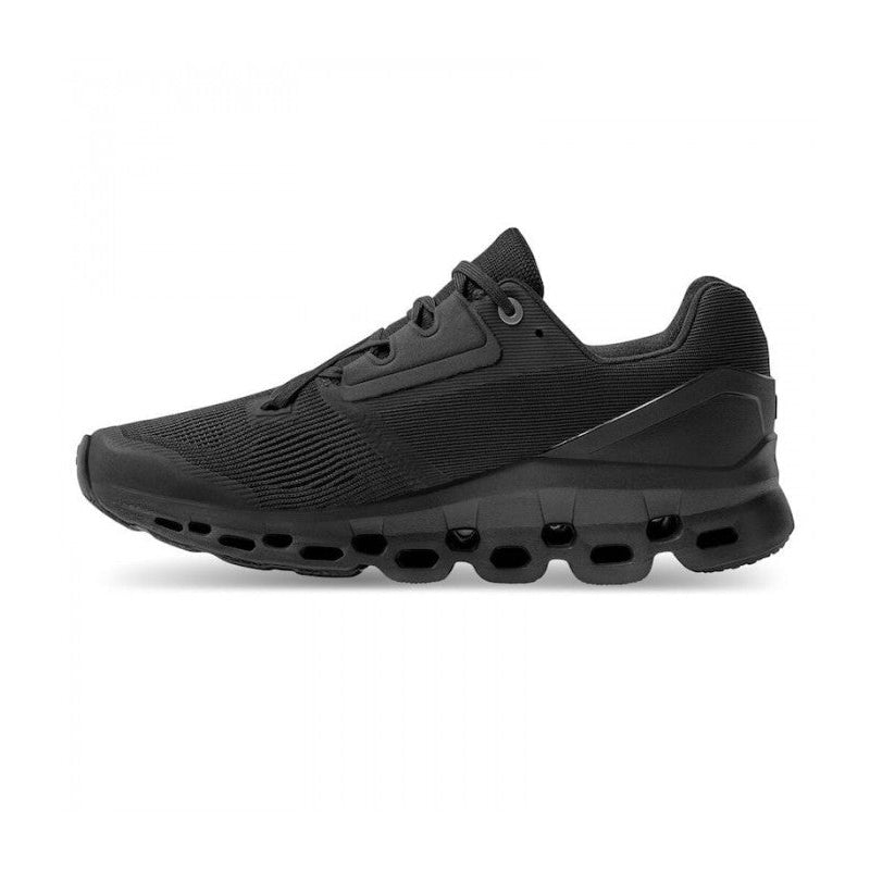 ON Men's Cloudstratus 2 Road Running Shoes - All Black-On