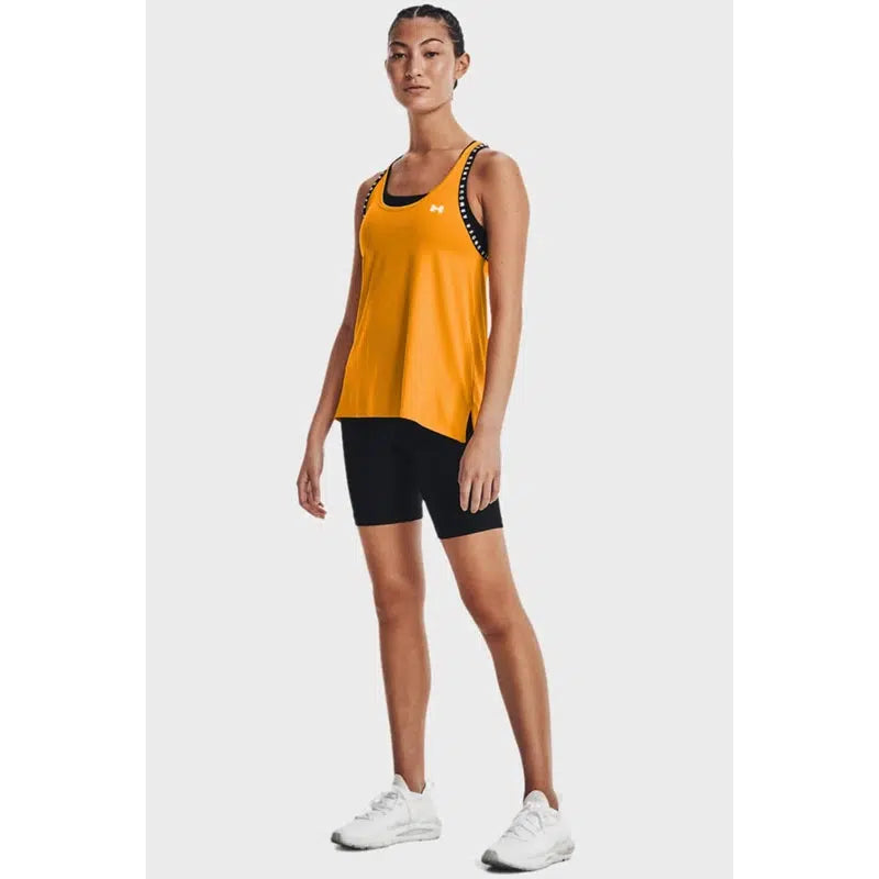 Under Armour Women's Knockout Tank - Yellow-Under Armour
