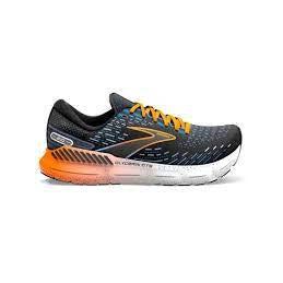 Brooks Men's Glycerin GTS 20 Road Running Shoes -Black/Blue/Orange-Brooks