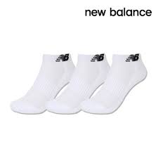 New Balance Performance No Show Sock 3Pk - White-New Balance