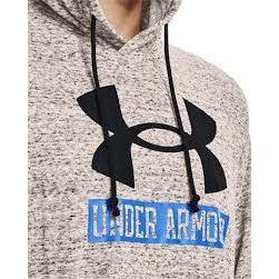 Under Armour Men&#39;s Rival Terry Logo Hoodie - Light Heather-Under Armour