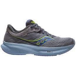 Saucony Women&#39;s Ride 16 Road Running Shoes - Fossil/Pool Gris-Saucony